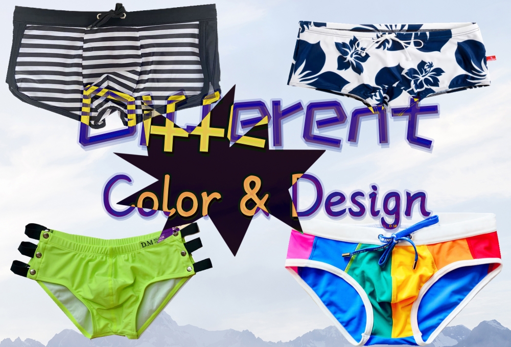 mens swimwear color & design